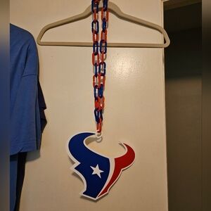 Houston Texans Logo Chain Necklace